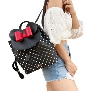 Kate Spade x Disney Minnie Mouse Leather Backpack